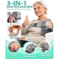thumbnail image 3 of Shoulder Massager, 3in1 Massager with Heat Adjustable Shoulder Straps, Remote Control Shoulders Massager Customizable Heat & Vibratio, 3 of 9