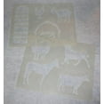 thumbnail image 4 of Farming Stencils Mylar 2 Pieces of 14 Mil 8" X 10" - Painting /Crafts/ Templates, 4 of 4
