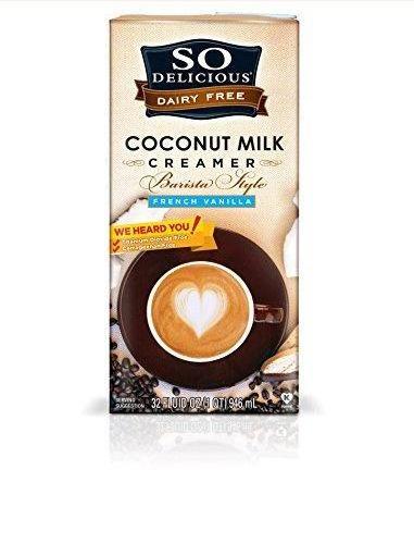 6 Pack : So Delicious Coconut Milk Dairy Free Creamer Barista Style 32oz Carton by