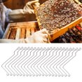thumbnail image 2 of 20PCS Stainless Steel Beehive Connector Bend Wire Holder Fastener for Wooden Beehive Tools, 2 of 9