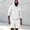 White, variant on Zylanna Men's 2 Piece Outfit Set with Pockets, Elastic Waist Long Sleeve Solid Color Drawstring Hoodie and Shorts Tracksuit for Men Blue