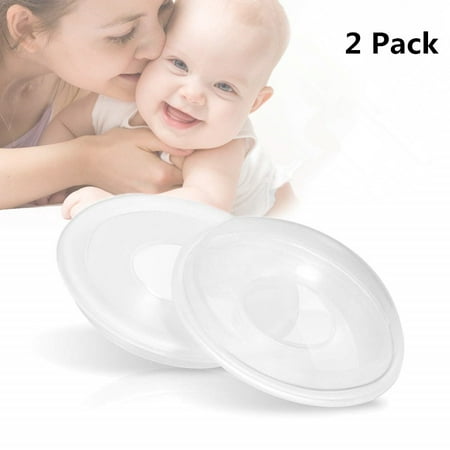 2pcs Reusable Cmbear Portable Breast Feeding Collector Postpartum Pregnant Women Prevent Leakage Milk PP