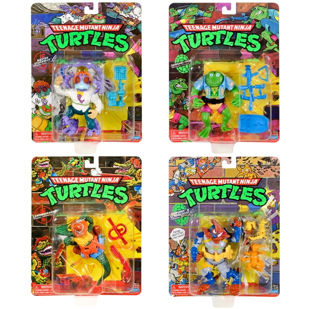 Teenage Mutant Ninja Turtles Classic Figure Bundle, (4 Pack) 7.75