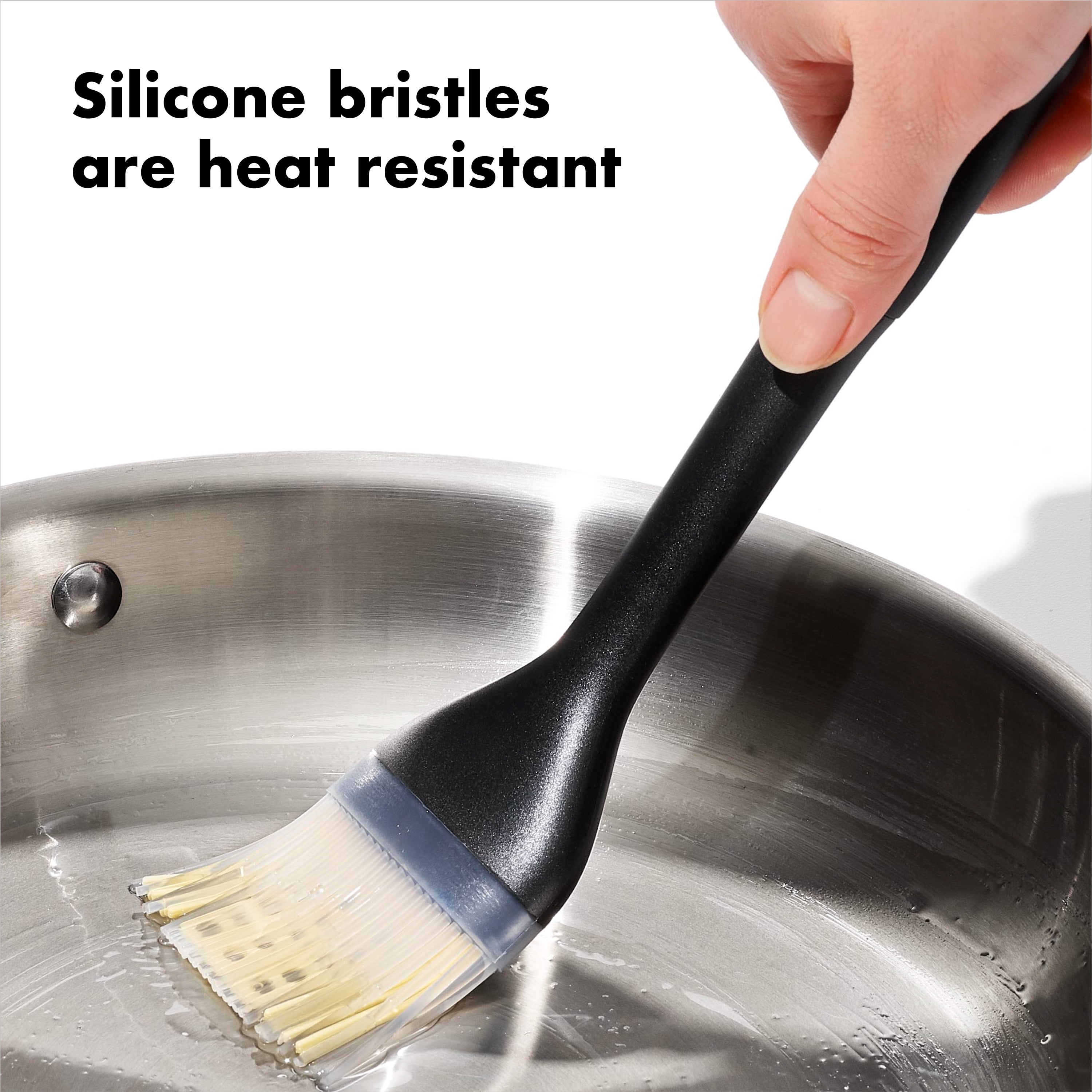 OXO SoftWorks Silicone Basting Brush Heat Resistant to 600 Degrees