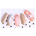 Linjieee Nail Silicone Pen Acrylic Double Head Silicone Pen Embowel
