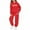 1-Red1651, variant on WOYY Tracksuits for Girls New York Printed Pullover Hoodie Sweatpants Outfits Kids 2Pcs Set, Sizes 2-14