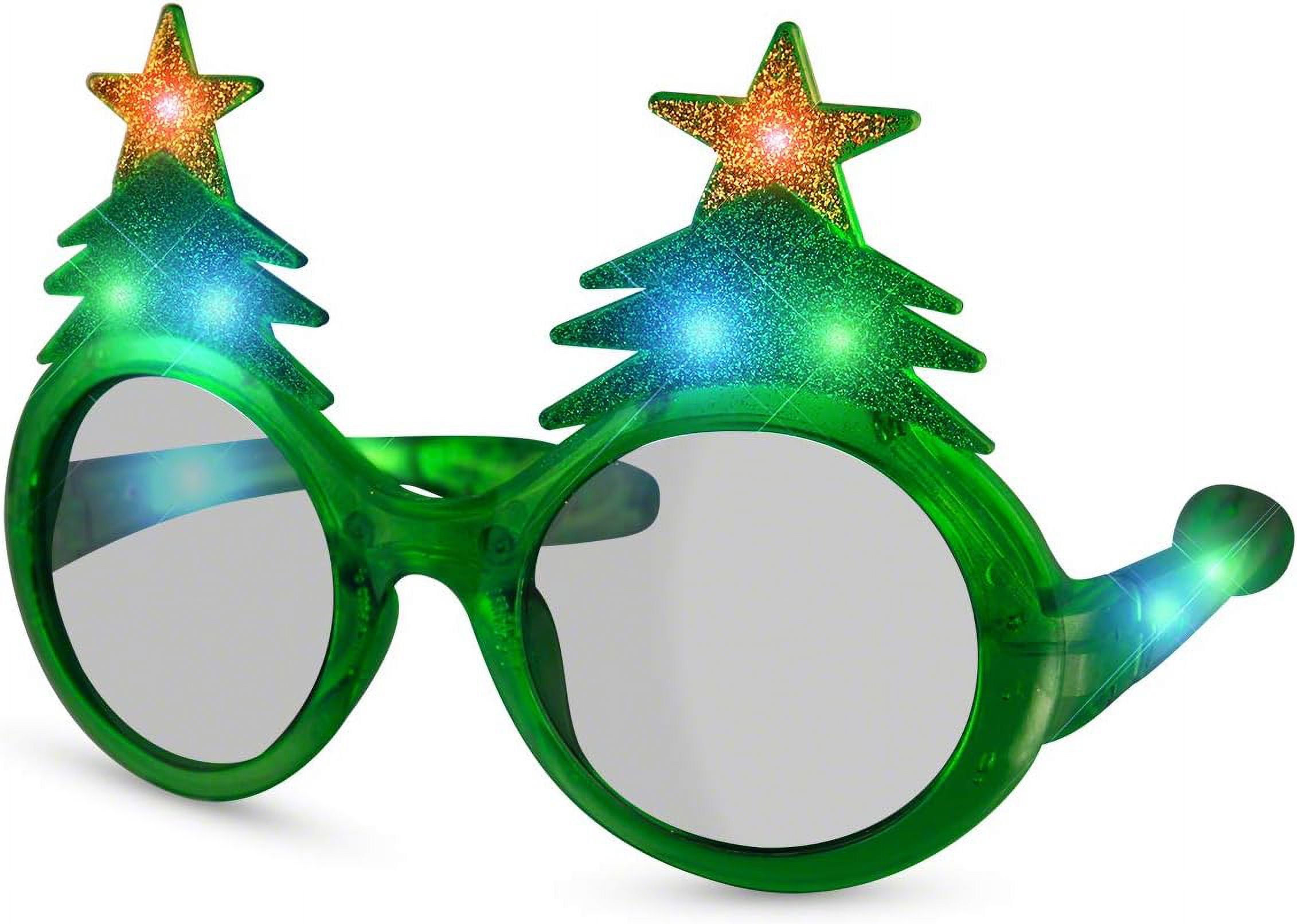 Christmas cheap led glasses