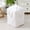 White, variant on Irregular Triangular Corner Foldable Storage Bucket Laundry Hamper - Fabric Organizer Bin with Handles for Laundry Toys Linens, Space Saving for Home Bathroom Dorm Room