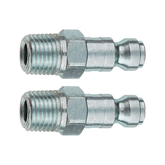 Plews 1795020 0.25 in. Tru-Flate Steel T-Style Plug, 2 Piece