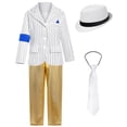 thumbnail image 5 of Popstar 𝐂ostume for Kids, 80s Disco Outfits for Boys, Retro 𝐂ostume Boys, 80s Party Wear, 𝐂ostumes for Kids 80S Outfit, 5 of 5
