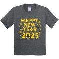 thumbnail image 3 of Inktastic Happy New Year 2025 Youth T-Shirt, 3 of 5