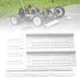 thumbnail image 3 of Pédales de Voiture RC en Alliage d'Aluminium avec Design Réglable, Plaques Latérales Haute Résistance et Résistantes aux Impacts pour SCX10 1/8 1/10 RC Crawler, Pneus Tout-Terrain, LEDs, RC Crawler, 3 of 7