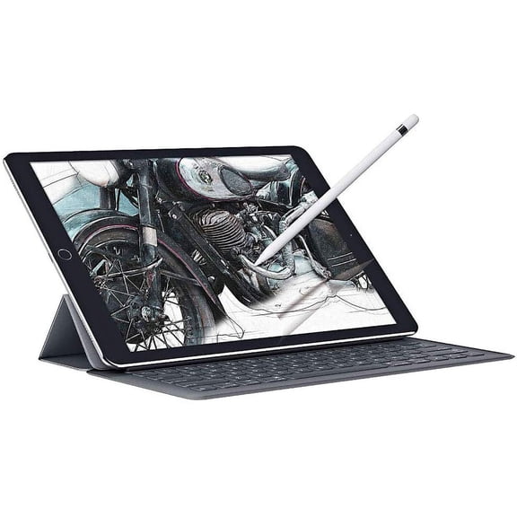 Green Onions Supply Paper Texture Screen Protector for iPad 10.5 Inch / iPad Air 3 2019 Paper Screen Sketch/Anti Glare/Face ID Compatible/Matte/Made in Japan/for Apple Pencil/Scratch Resistant/PET [1