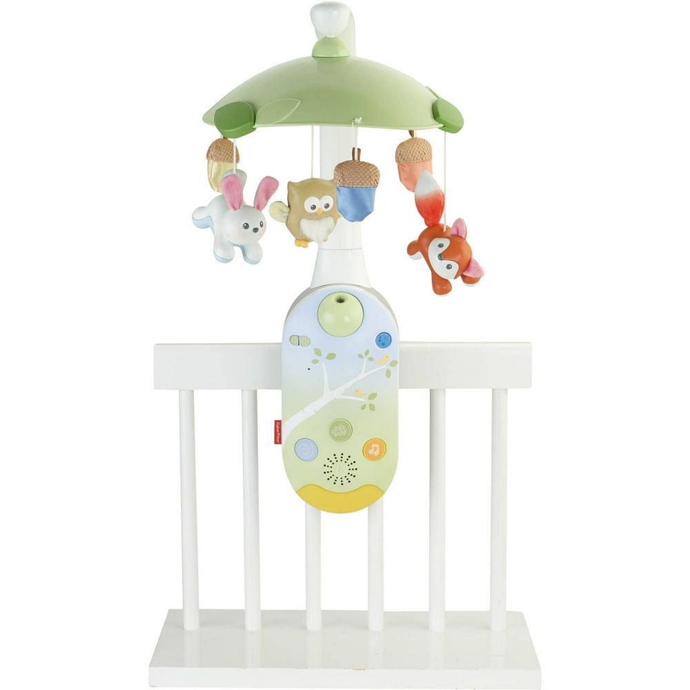 Fisher Price Woodland Friends Smart Connect 2in1 Projection Mobile