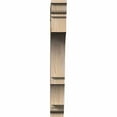 thumbnail image 2 of Ekena Millwork 4"W x 28"D x 32"H Balboa Traditional Rough Sawn Bracket, Douglas Fir, 2 of 13