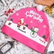 thumbnail image 1 of Christmas Car Chair Cover Holiday Car Chair Santa Hat Dress Up Decorations Seat Headrest Cover, 1 of 6