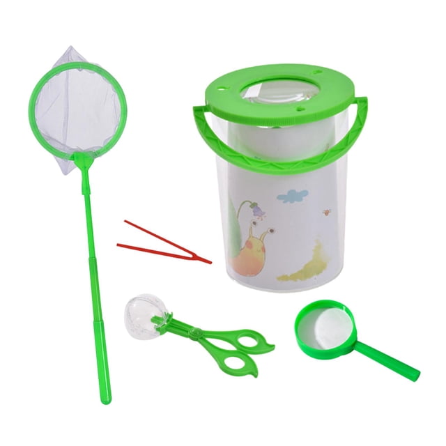 , con Critter Keeper, Lupa, Atrapa, Explorador para niños, 3 4 5 6 7 8 4 piezas