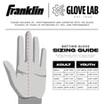thumbnail image 7 of Franklin Sports MLB CFX Pro Batting Gloves, Black/Gold, Adult Large, 7 of 7