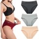 thumbnail image 1 of Pantalones triangulares para mujer, bragas de encaje, ropa interior de cintura alta, ropa interior Sexy de algodón puro sin costuras, suave y cómoda para mujer, 1 of 6