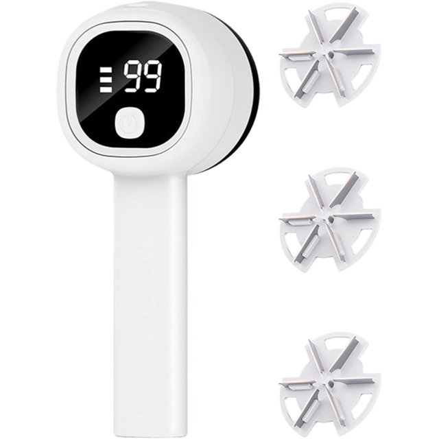 Clothes Shaver - Digital Display Fabric Trimmer | Portable Electric Lint Shaver with Digital Display for Carpet, Couch, Cashmere, Upholstery, Furniture
