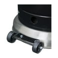 thumbnail image 4 of Patio Heater - Stainless Steel & Black - 48000 BTU Propane Outdoor Heater with Table & Wheels, 4 of 5