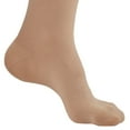 thumbnail image 3 of Ames Walker AW Style 292 Luxury Opaque 20-30 mmHg Firm Compression Closed Toe Thigh High Stockings w/Dot Band Beige Medium, 3 of 4