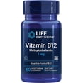 thumbnail image 1 of Life Extension Vitamina B12 Metilcobalamina 1 mg para la salud cerebral y la cognición, 1 of 4