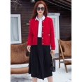 thumbnail image 3 of BeautyIn Women Cardigans Button Down Knitted Sweater Winter Versatile Coat, 3 of 4