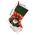thumbnail image 3 of Gcvizuso Christmas Stockings, Clearance Christmas Decor, LED Illuminated Christmas Stocking Christmas Decorations Christmas Children Gift Bag Gift Bag, 3 of 3