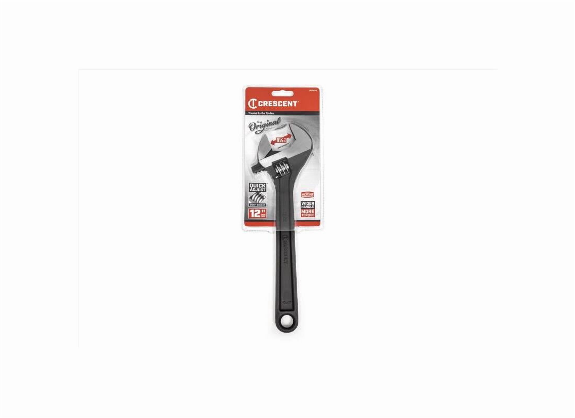 Crescent 12 in. L Metric and SAE Adjustable Wrench 1 pc.