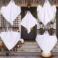 thumbnail image 4 of Halloween Hanging Ghost Spooky LED Light Up Battery Operated Flying Ghost Outdoor Decoration for Haunted House Party Prop, 4 of 8