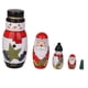 thumbnail image 1 of 5pcs Rusas Matryoshka Noel Matryoshka Juguete de Anidación, 1 of 7
