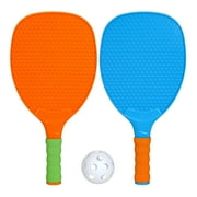 Play Day Pickleball Set, 3-Piece Set with 2 Paddles & 1 Ball - All Skill Levels, Children Ages 4+