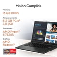 thumbnail image 3 of Laptop Asus Vivobook Go E1404FA-NK209W R5 16GB 512GB Negro, 3 of 4