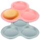 thumbnail image 1 of moldes para pasteles (1 azul + 1 rosa), moldes para discos de pastel para freidora de aire, herramientas para hornear, plantillas para hornear pasteles en freidora de aire, 1 of 6