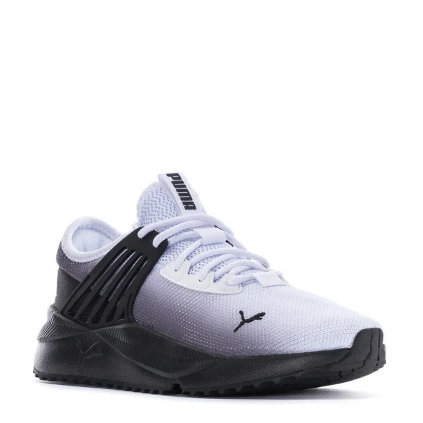 PU & MA PACER FUTURE FADE SLIP-ON TRAINER SNEAKER MEN SHOES WHITE/BLACK SIZE 13 NEW