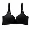 thumbnail image 4 of Xdegoge Jelly Bras for Women Deep V Wireless Bra Thin Strap Push-Up Bralette with Seamless Design Breathable Smooth Stylish Minimalist Look for All-Day Comfort & Casual Wear, 4 of 5
