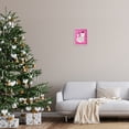 thumbnail image 2 of Stupell Industries Meowy Christmas Cat Pun Animals Painting White Framed Art Print Wall Art, 11 x 14, 2 of 8
