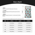 thumbnail image 5 of Salouo Watermelon Pattern Workout Tank Tops for Women,Gym Exercise Sleeveless Running Loose Athletic Top Fit Yoga Tops Active Shirts-Small, 5 of 7