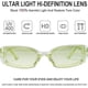 thumbnail image 2 of Rectangle Sunglasses for Women Men Retro Chunky Y2K Sunglasses Rectangular 90s 00s sunglasses Pink, 2 of 4