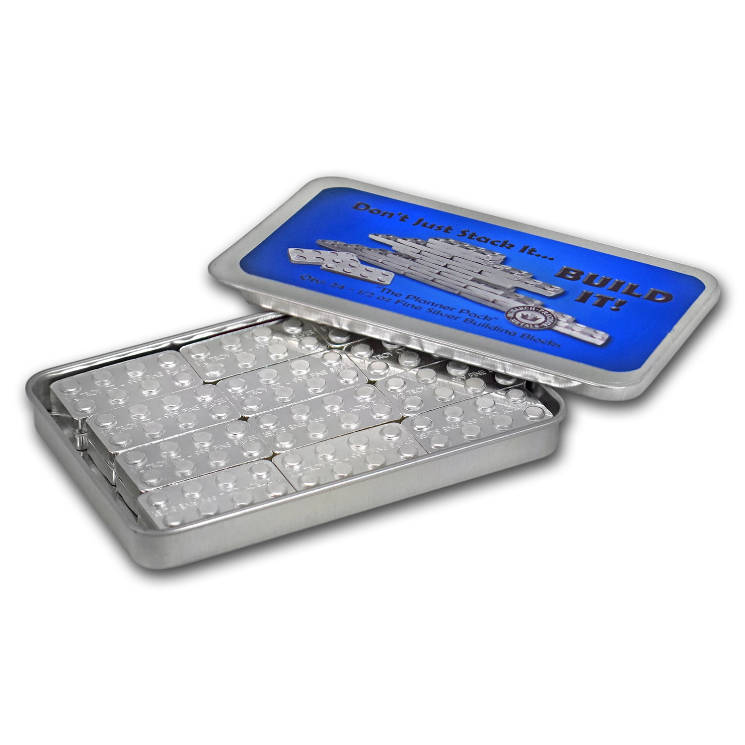 Silver cheap building blocks