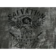 thumbnail image 6 of Archaic By Affliction Unisex Oversized Boxy Pullover Hoodie Black Tide, 6 of 11