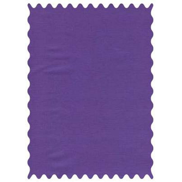SheetWorld 100 Cotton Percale Fabric By The Yard, Solid Purple Woven