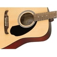thumbnail image 6 of Fender FA-125 Dreadnought Acoustic Guitar - Natural w/ Hard Case, 6 of 8