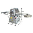 thumbnail image 2 of Vertical 520A Commercial Danish Pastry Machine Dough Sheeter Machine with Foot Pedal Control 110V, 2 of 12