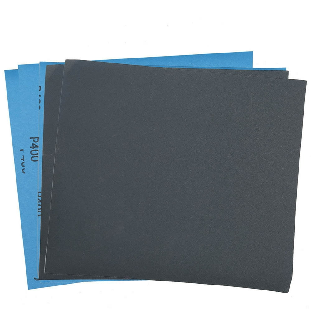 30PCS 400 Grit Dry Wet Sandpaper Sheets, 9 x 11" Silicon Carbide