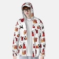 thumbnail image 2 of Balery Cute Cat And Christmas Gift Sudadera ligera de manga larga con capucha y protección solar UPF 50+ para hombre y mujer, ideal para pesca y running-XX-Large, 2 of 7