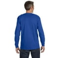 thumbnail image 2 of Mens 6.1 oz. Tagless ComfortSoft Long-Sleeve T-Shirt 5586 (5 PACK), 2 of 2
