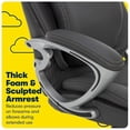 thumbnail image 4 of Pemberley Row Faux Leather Gray Executive Office Chair 45.75" Unassembled, 4 of 9