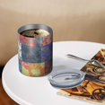 thumbnail image 3 of 12oz Coffee Tumblers Colorful Pioneer Flower Patchwork Stainless Steel Vacuum Insulated Travel Tumbler Coffee Cups Mug with Lid and Straw with Cleaning Brush for Cold & Hot Drinks, 3 of 5